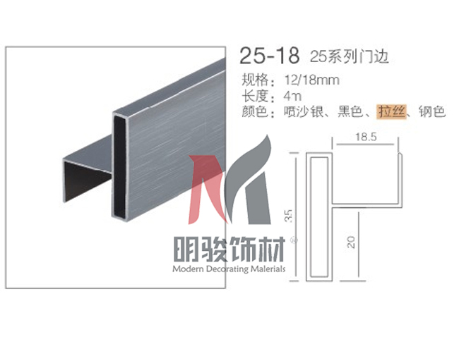 25-18  25系列门边